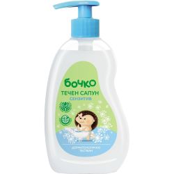 Бочко Sensitive течен сапун (410 мл)