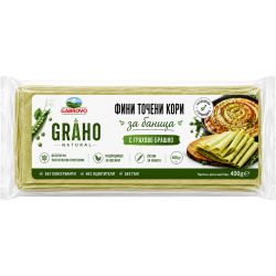 Gabrovo Graho Natural фини точени кори за баница с грахово брашно (400 г)