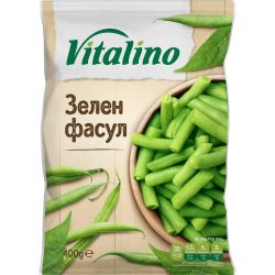 Vitalino замразен зелен фасул (400 г)
