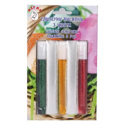 Metma глитерни писалки за великденския яйца, 3 цвята (1 бр.)