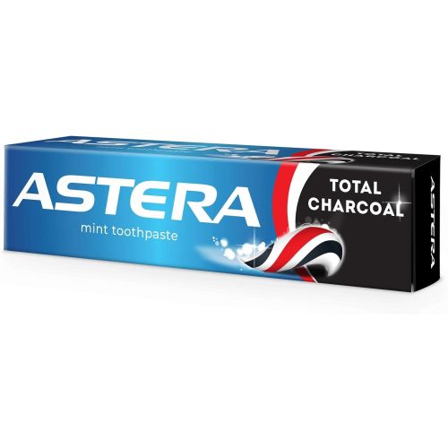 Astera Total Charcoal паста за зъби (100 мл)