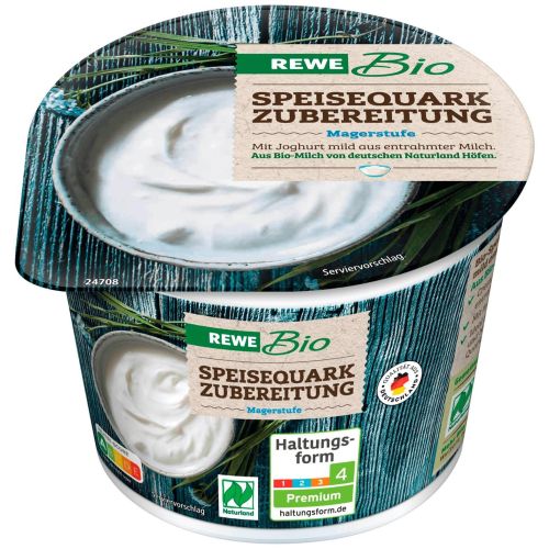 REWE био нискомаслена извара с йогурт (250 г)