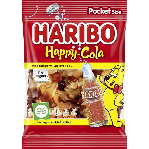 Haribo желирани бонбони хепи кола (100 г)