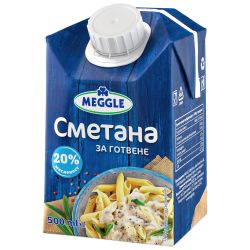 Meggle сметана за готвене 20% UHT (500 мл)