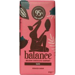 Chocolates From Heaven черен шоколад 95%, с по-малко захар (100 г)