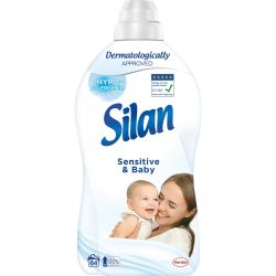 Silan Sensitive омекотител, 64 пранета (1.408 л)