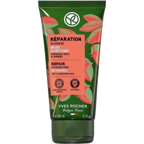 Yves Rocher Repair with Organic Jojoba маска за възстановяване (200 мл)