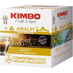 Kimbo Amalfi кафе капсули съвместими с Dolce Gusto (16 бр.)