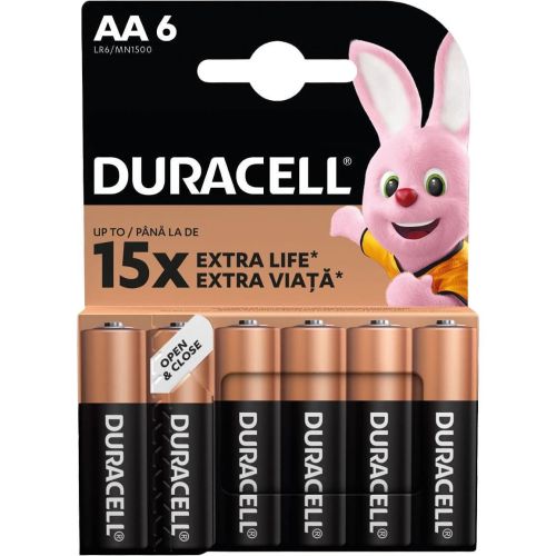 Duracell Basic батерии АА (6 бр.)