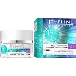 Eveline Cosmetics New Hyaluron 60+ крем за лице SPF8 (50 мл)