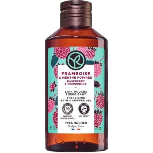 Yves Rocher Raspberry & Peppermint душ гел (200 мл)