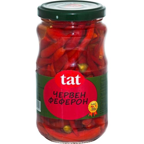 tat люти чушки феферони, червени (330 г)