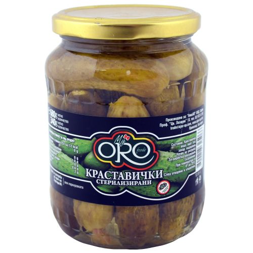My Oro стерилизирани краставички (680 г)