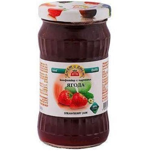 Джем и Джем конфитюр с парчета ягода (360 г)