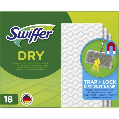 Swiffer резервни сухи кърпи за моп (18 бр.)