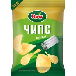 Rois картофен чипс със сол (70 г)