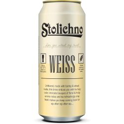 Stolichno Weiss бира, кен (500 мл)
