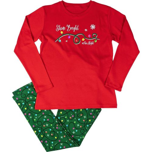 Christy дамска коледна пижама лампички (1 бр.)