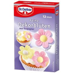 Dr. Oetker декорация цвeтя (12 бр.)