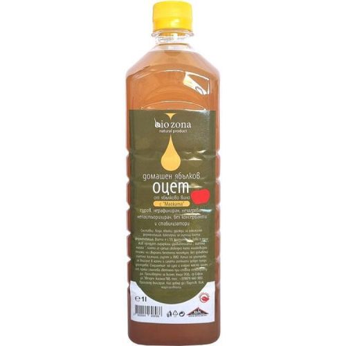 bio zona домашен ябълков оцет (1 л)