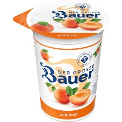 Bauer йогурт ванилия, лимон, праскова и маракуя, кайсия (250 г)