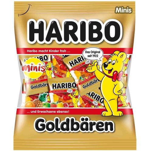Haribo желирани бонбони мини мечета (250 г)