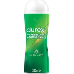 Durex Massage масажен гел и лубрикант с алое вера (200 мл)