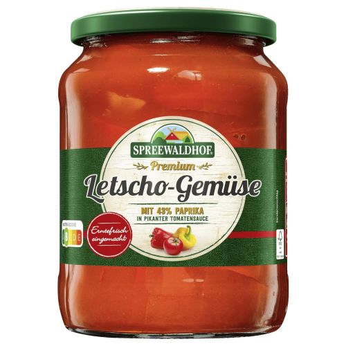 Spreewaldhof Letscho чушки с доматен сос (720 г)