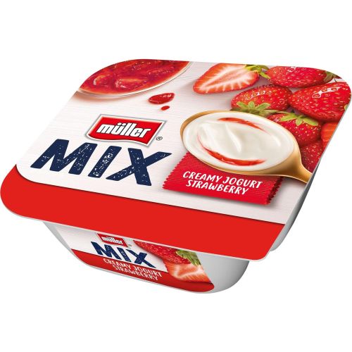 Müller Mix йогурт с ягоди (130 г)