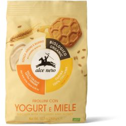 Alce Nero био бисквити с йогурт и мед (350 г)