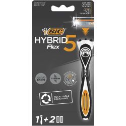 Bic Hybrid Flex5 самобръсначка с 2 ножчета (1 бр.)