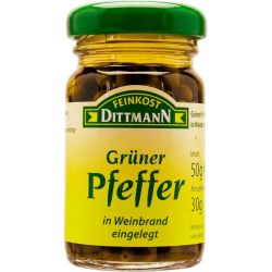 Feinkost Dittmann зелен пипер в коняк (30 г)