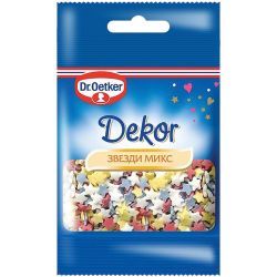 Dr. Oetker захарни звезди микс (10 г)