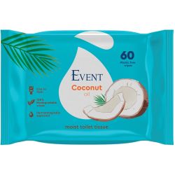 Event влажна тоалетна хартия с масло от кокос (60 бр.)