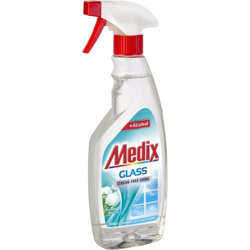 Medix Glass Cotton Breeze препарат за почистване на стъкло, помпа (500 мл)