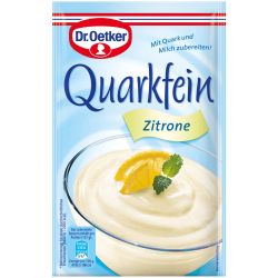 Dr. Oetker крем лимон Quarkfein (57 г)