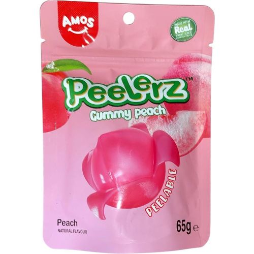 Amos желирани плодови белещи се бонбони праскова (65 г)