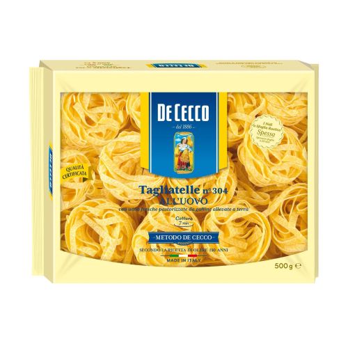 De Cecco талиатели с яйца No 304 (500 г)