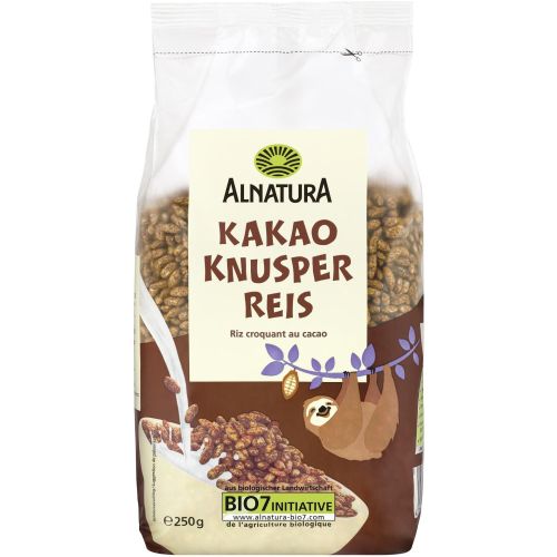 Alnatura био хрупкав снакс с ориз и какао (250 г)