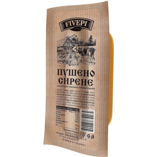 Fivepi пушено топено сирене (150 г)