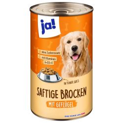 Ja! кучешка храна консерва с пилешко месо (1240 г)