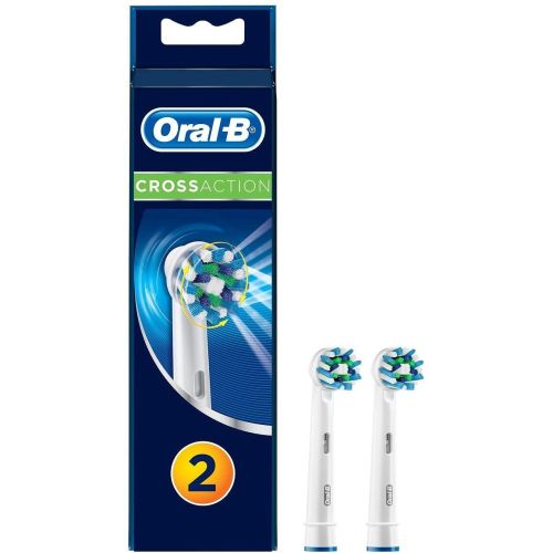 Oral-B Cross Action накрайник за електрическа четка за зъби, EB 50-2 (2 бр.)