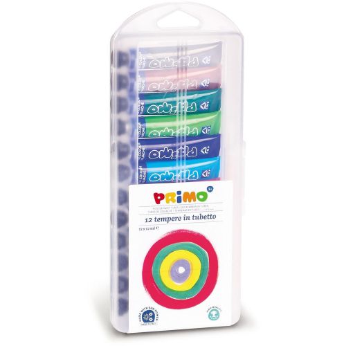 Primo темперни био 12 цвята х 12 мл, в алуминиеви туби (1 бр.)
