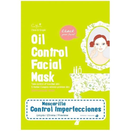 Cettua маска за лице регулираща омазняването (1 бр.)