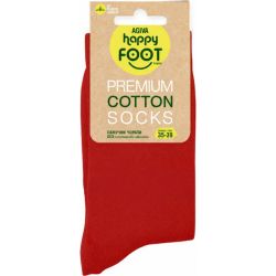 Happy Foottopia дамски чорапи, червен, размер 43-46 (1 бр.)