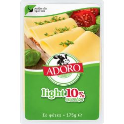 Adoro Light сирене слайс 10% (175 г)