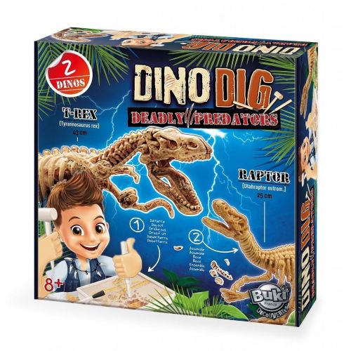 Buki Dino Dig комплект динозаври (2 бр.)