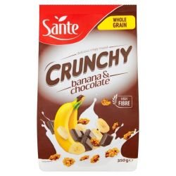 Sante Crunchy мюсли с банан и шоколад (350 г)