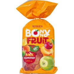 Roshen Bonny Fruit желирани бонбони летен микс (200 г)