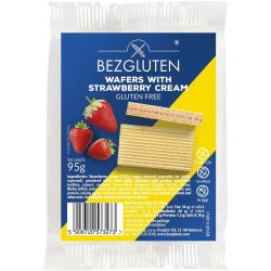 Bezgluten вафли с ягодов пълнеж, без глутен (95 г)